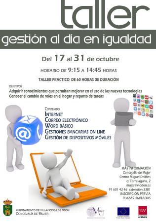 Taller: gestión al día en igualdad