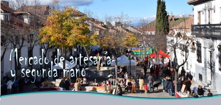 Mercado de artesanía y segunda mano