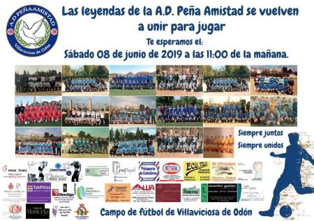 Partido de Fútbol Leyendas de la Peña Amistad